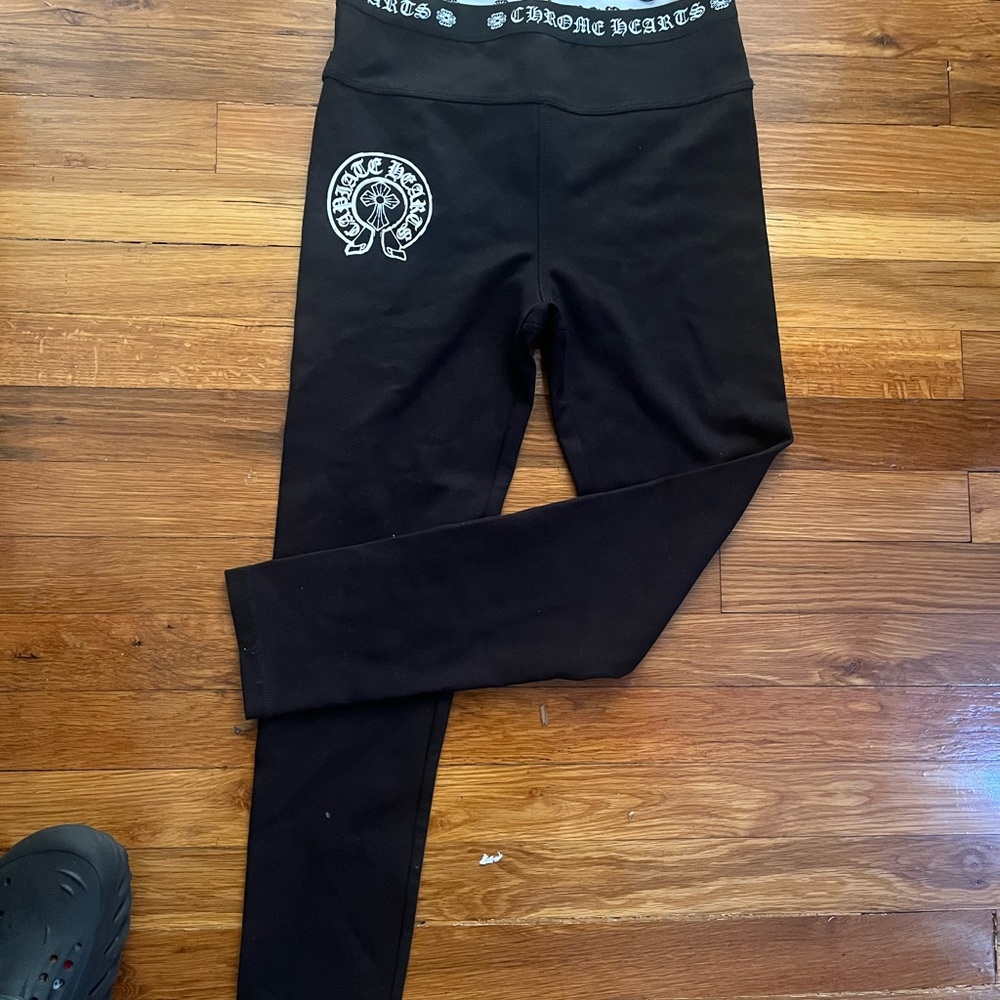 Chrome Hearts  Leggings with Logo Detail
